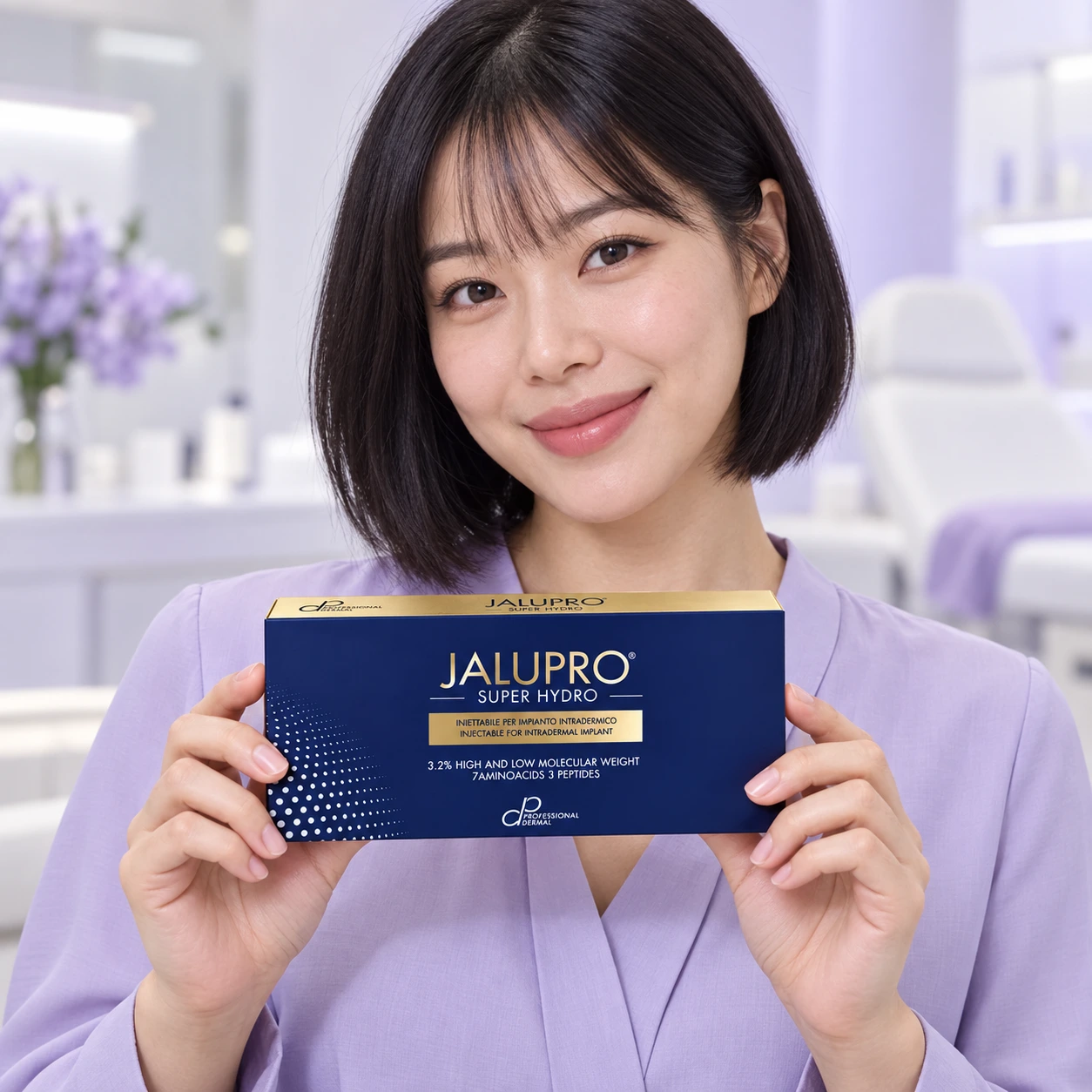 Model dewasa mempersembahkan bungkusan Jalupro Super Hydro