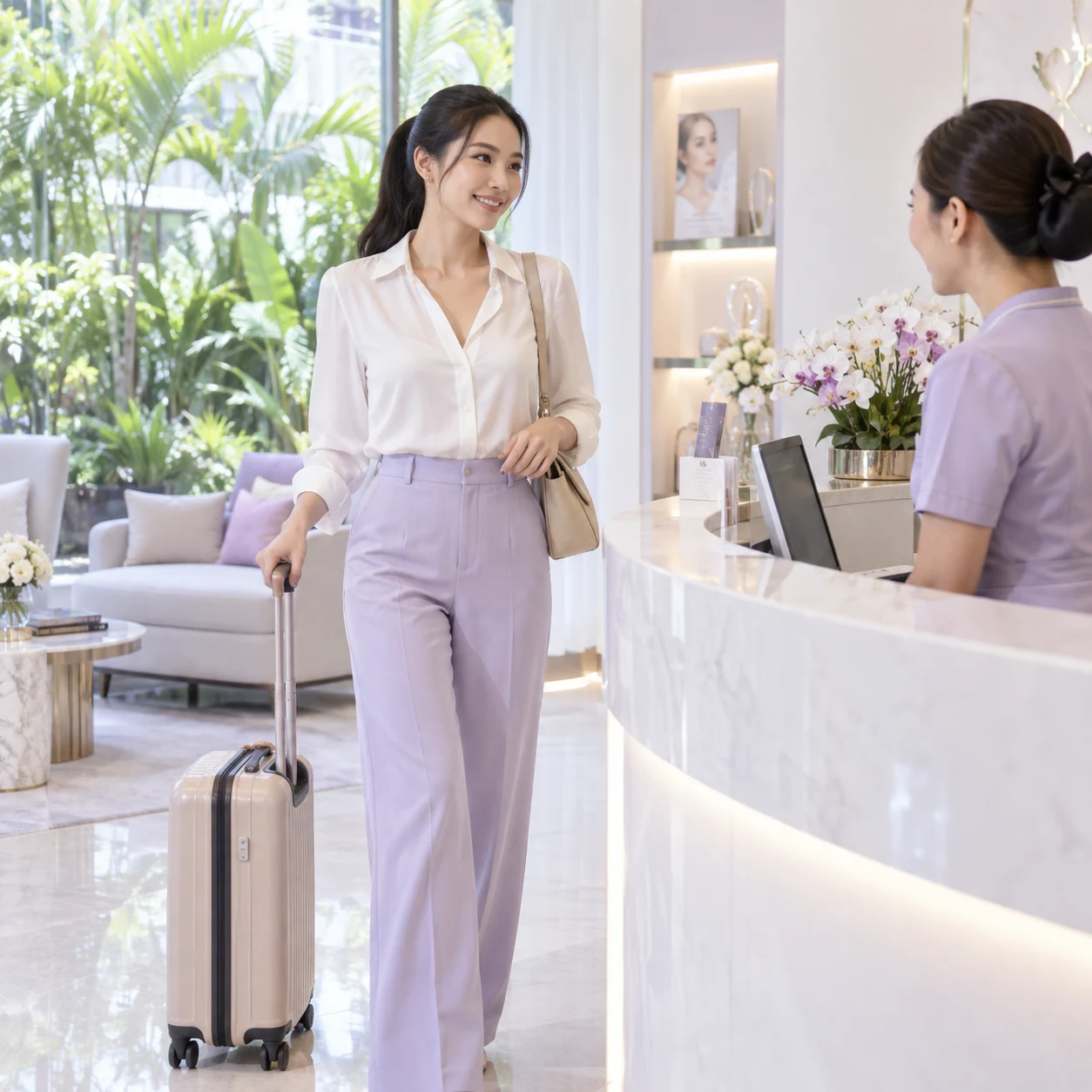 Juvéderm Volbella 諮詢指南所用成年人士肖像