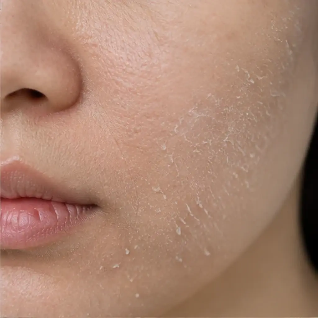Paparan dekat permukaan kering