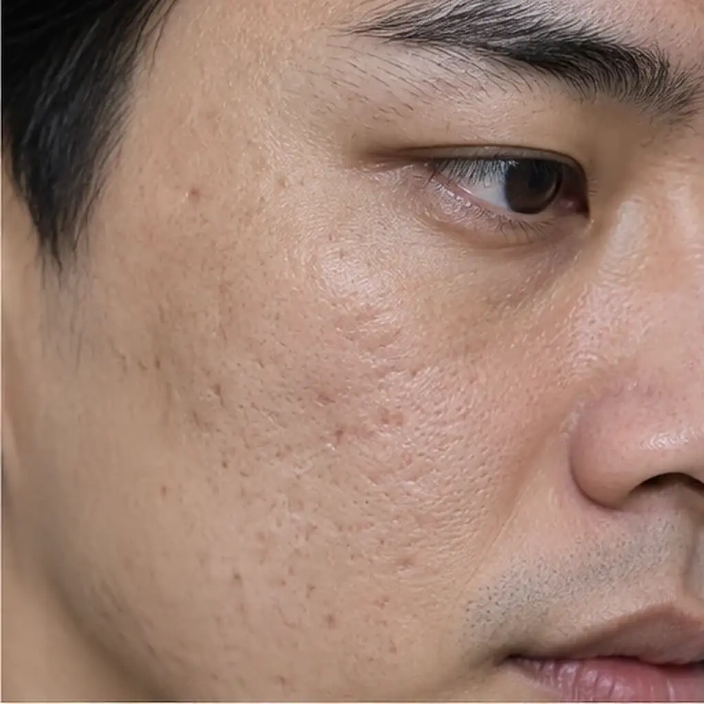 Close-up of uneven texture