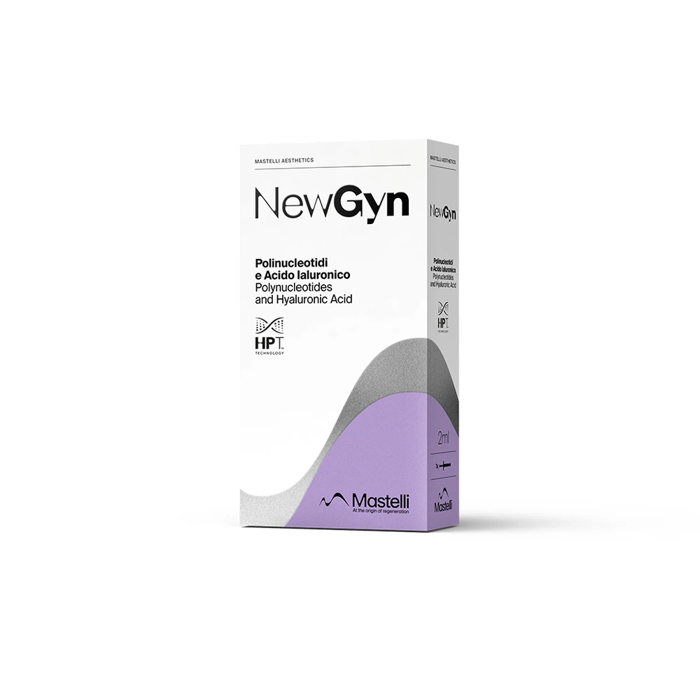Mastelli 官方目录资料展示 NEWGyn 2 mL 包装;当地产品形式与供应情况须确认
