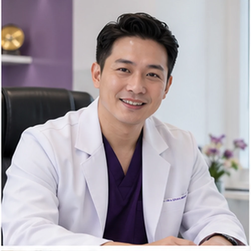 P-Shot 男性 PRP 療程諮詢指南的成年肖像示例