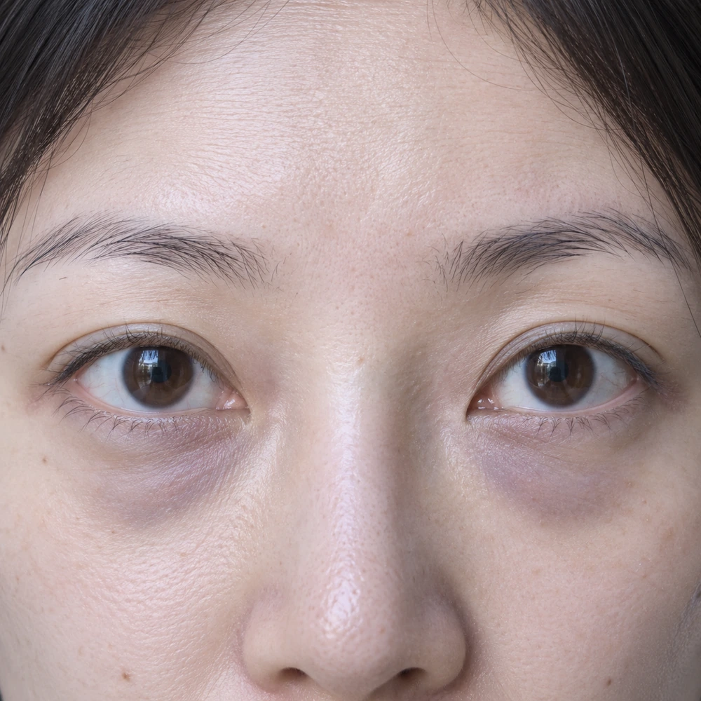 Paparan dekat rona biru keunguan