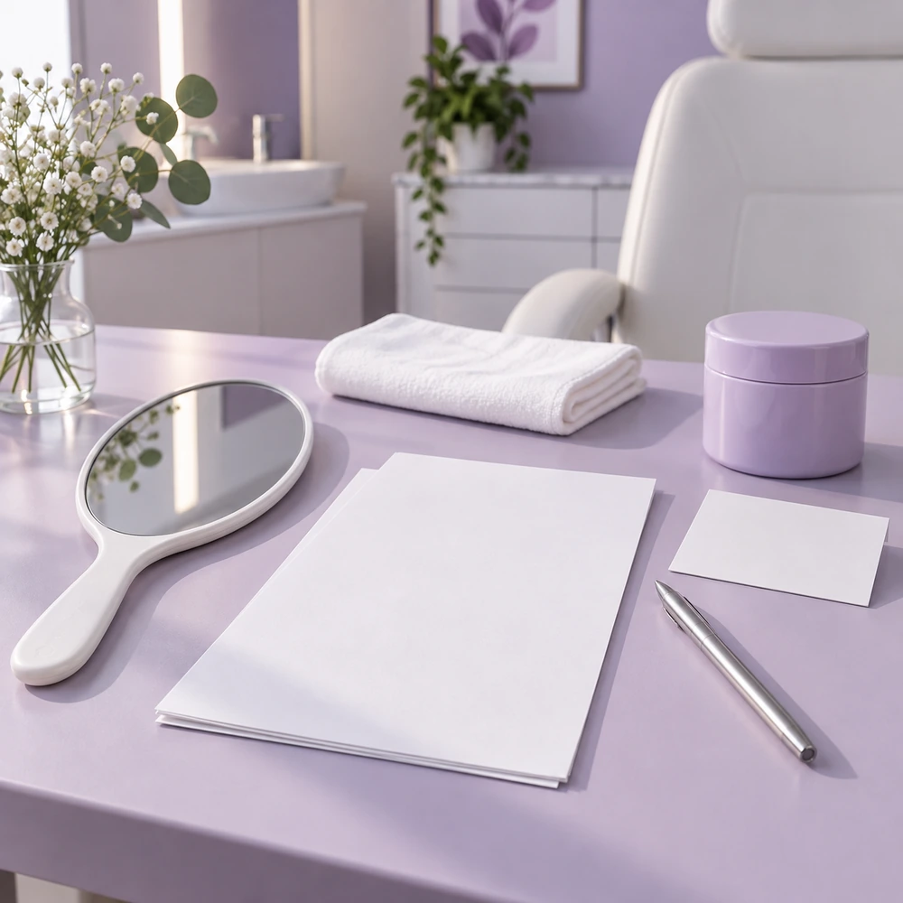 Reference assessment materials for a eyebrow lift discussion