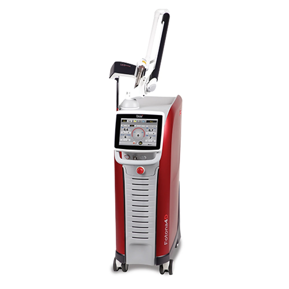 Fotona TimeWalker Fotona4D platform supporting LipLase, from Sanomed’s regional Fotona reference site; not Medi inventory. Product reference; not proof of clinic equipment or stock.