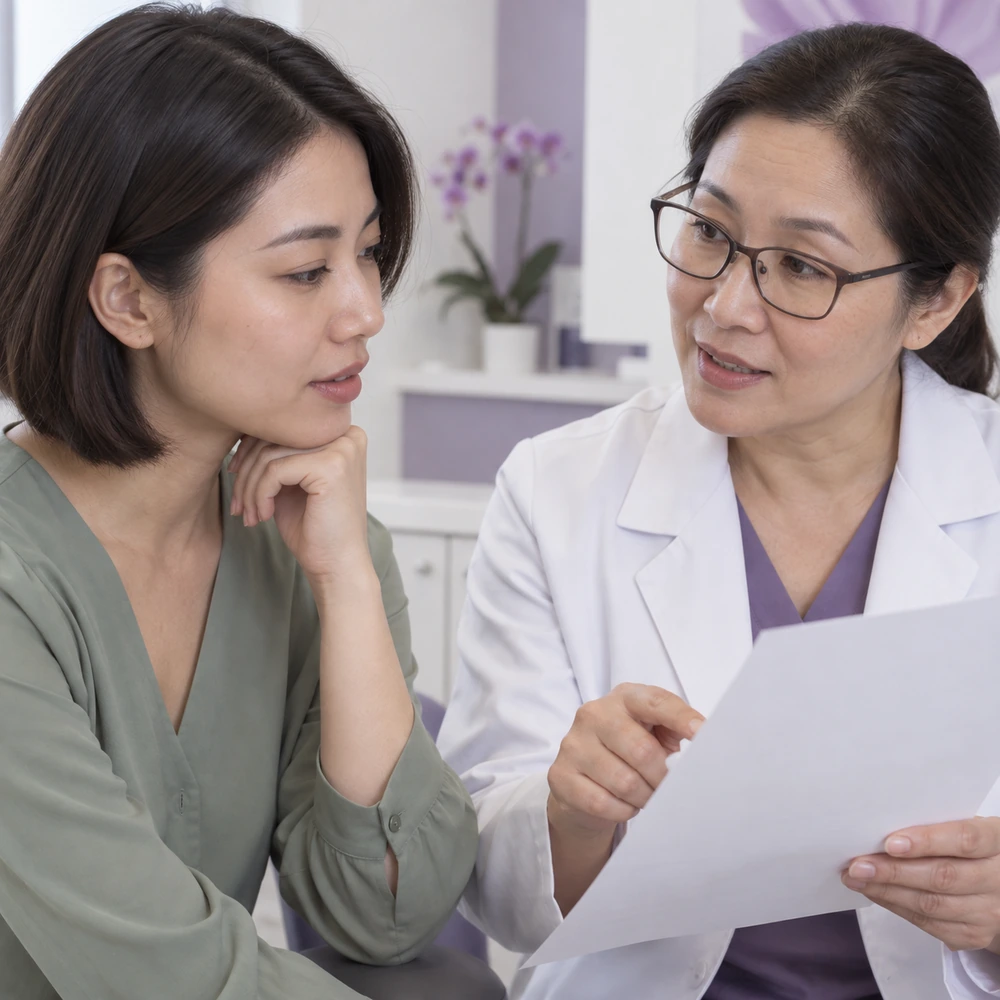 Reference discussion of procedure-related apprehension