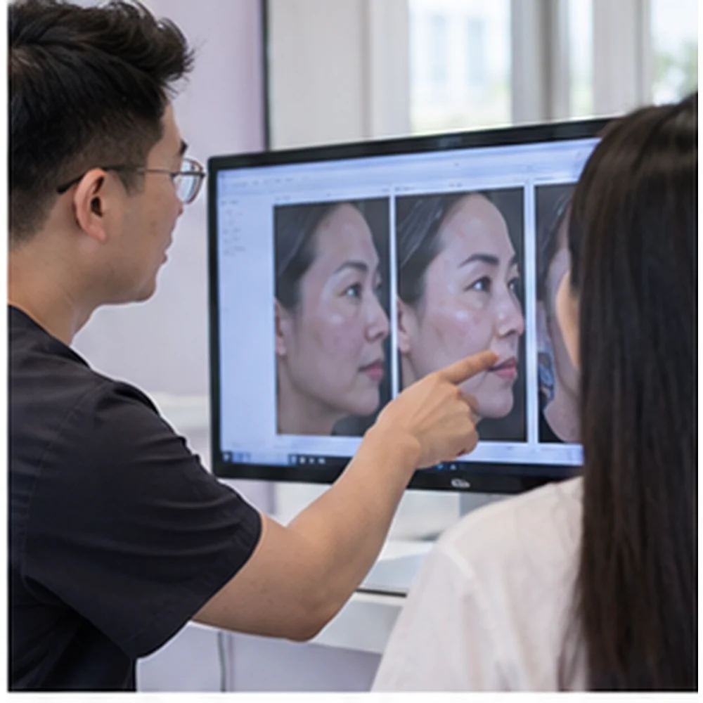 Reference adult portrait for the Fotona 7D Treatment consultation; not a documented clinic patient