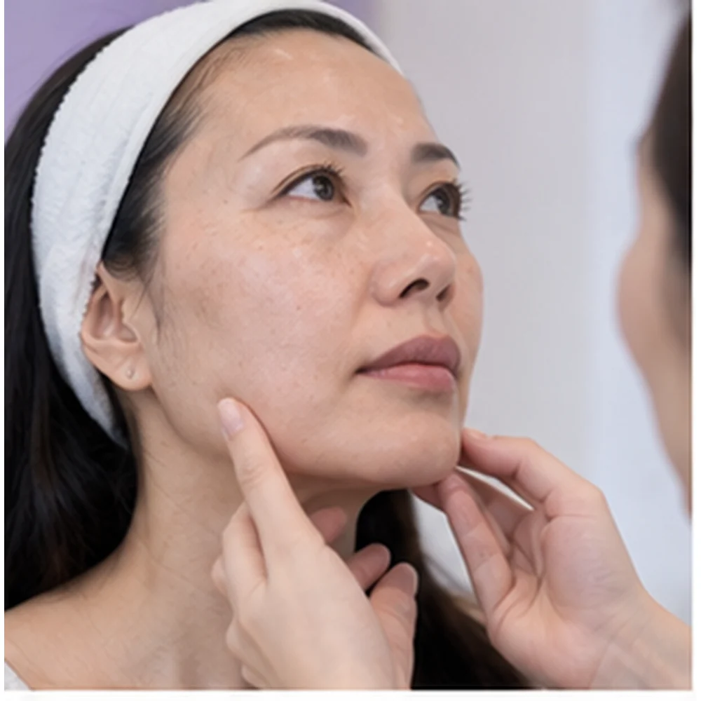 A different adult reference portrait accompanying Fotona 7D Treatment preparation advice
