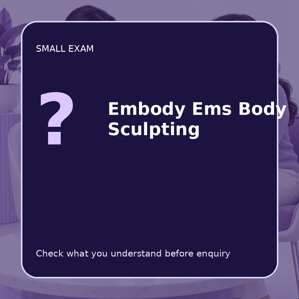 Kartun 3D pesakit dewasa dan doktor mempelajari Pembentukan Badan EMBODY EMS