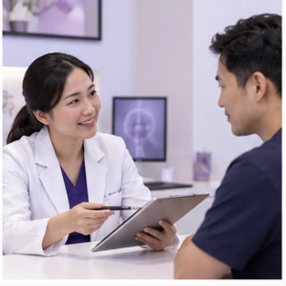 Reference adult portrait for the NAD+ Therapy consultation; not a documented clinic patient