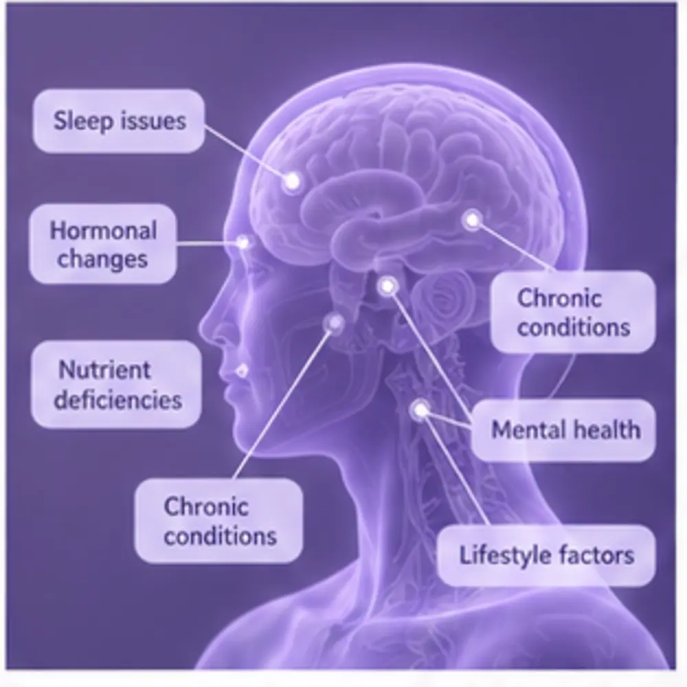 Adult reference portrait accompanying the NAD+ Therapy guide