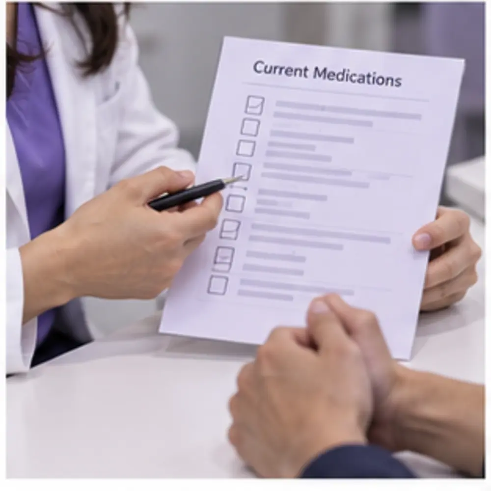 Reference assessment materials for a nad+ therapy discussion