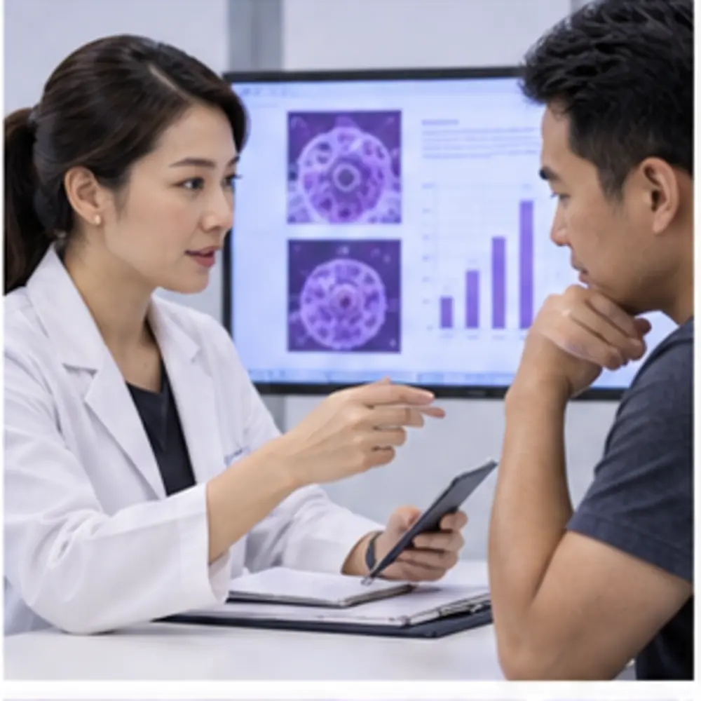 Adult reference portrait accompanying the Wharton’s Jelly Mesenchymal Stem Cell Therapy guide