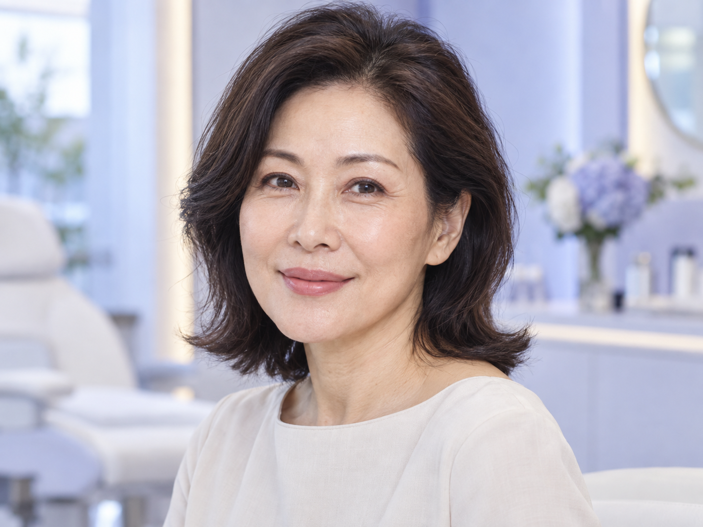 赴日本拉皮与抗老手术指南所用的成人参考肖像