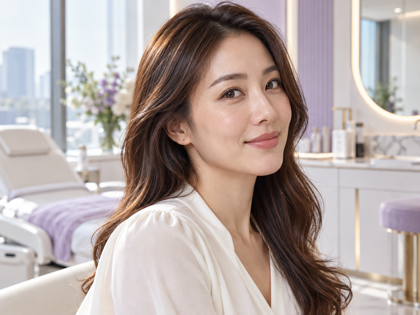 Adult reference portrait accompanying the Facial Contouring guide