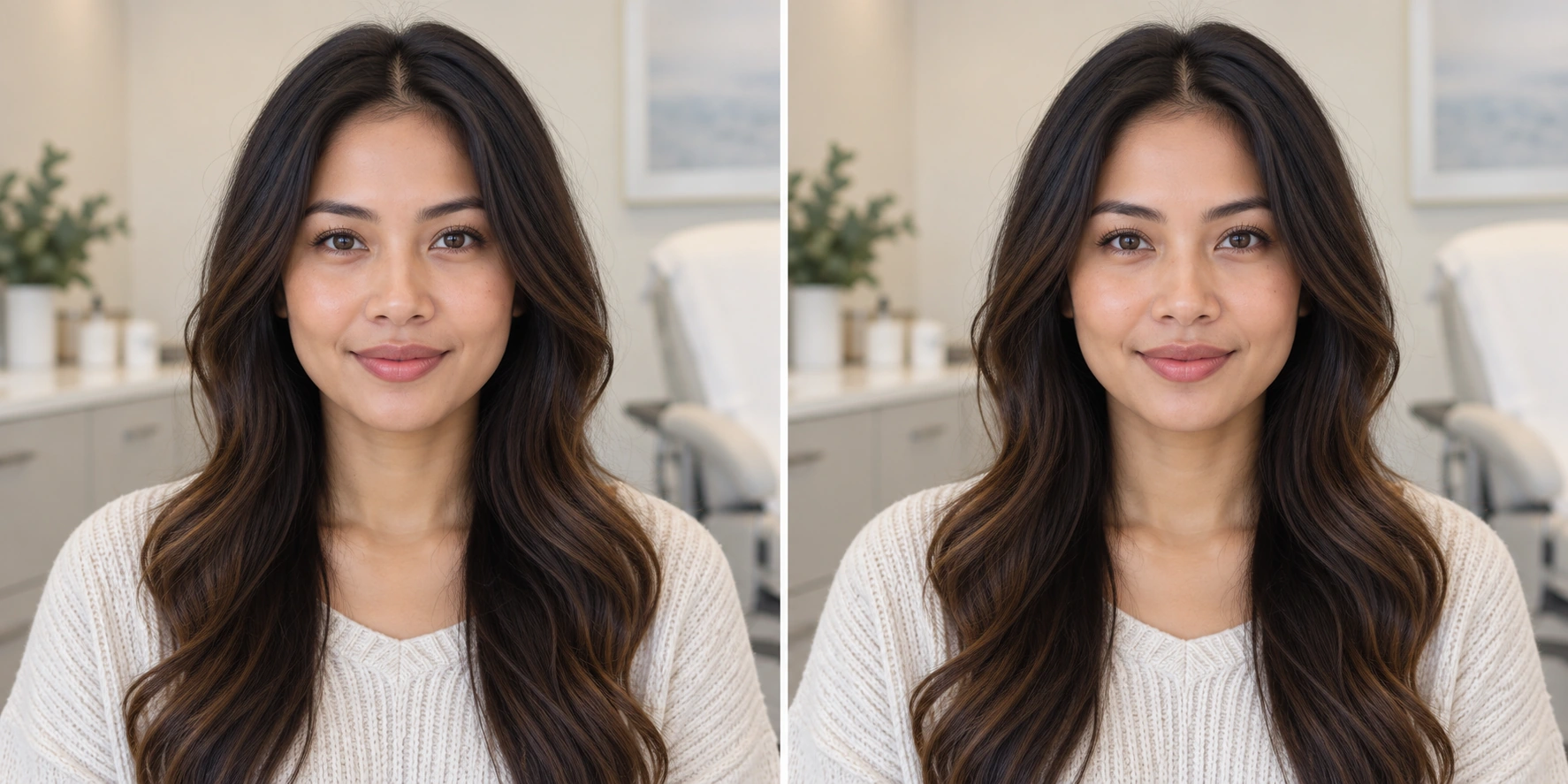 Matched reference before-and-after comparison; not a treatment result