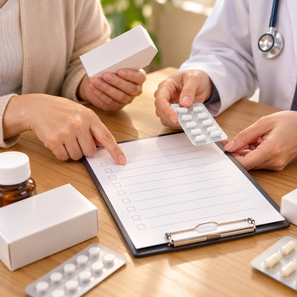 Reference image for Medication and allergy review