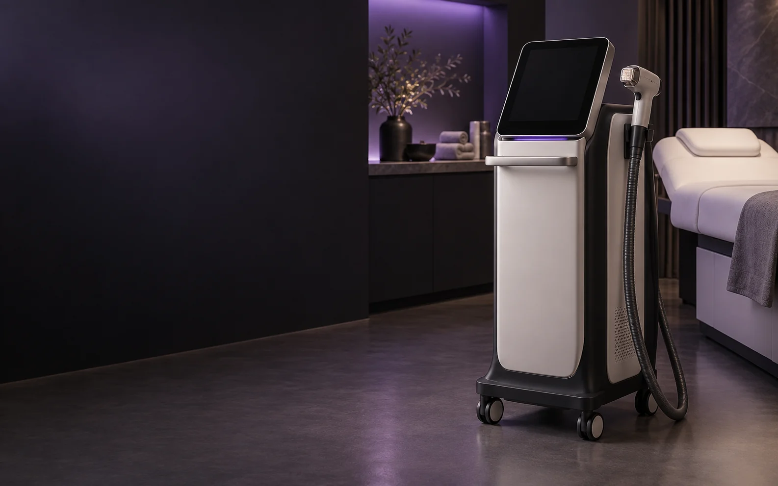 Illustrative, brand-neutral rf technology environment for DENSITY RF Face Treatment in Johor Bahru; exact device evidence is shown within the service page
