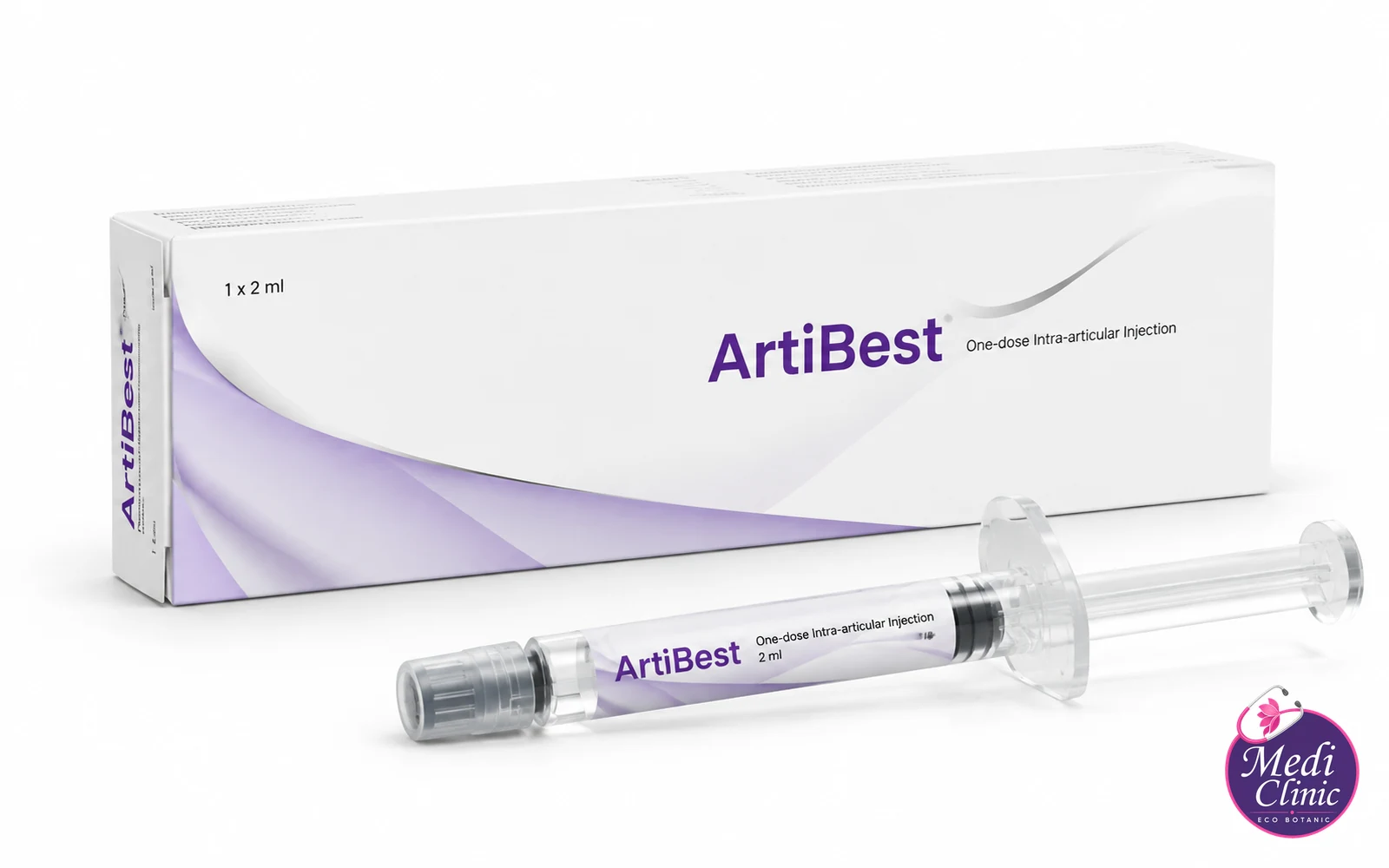 Product presentation for Artibest Knee Injection in JB at Medi Clinic Eco Botanic