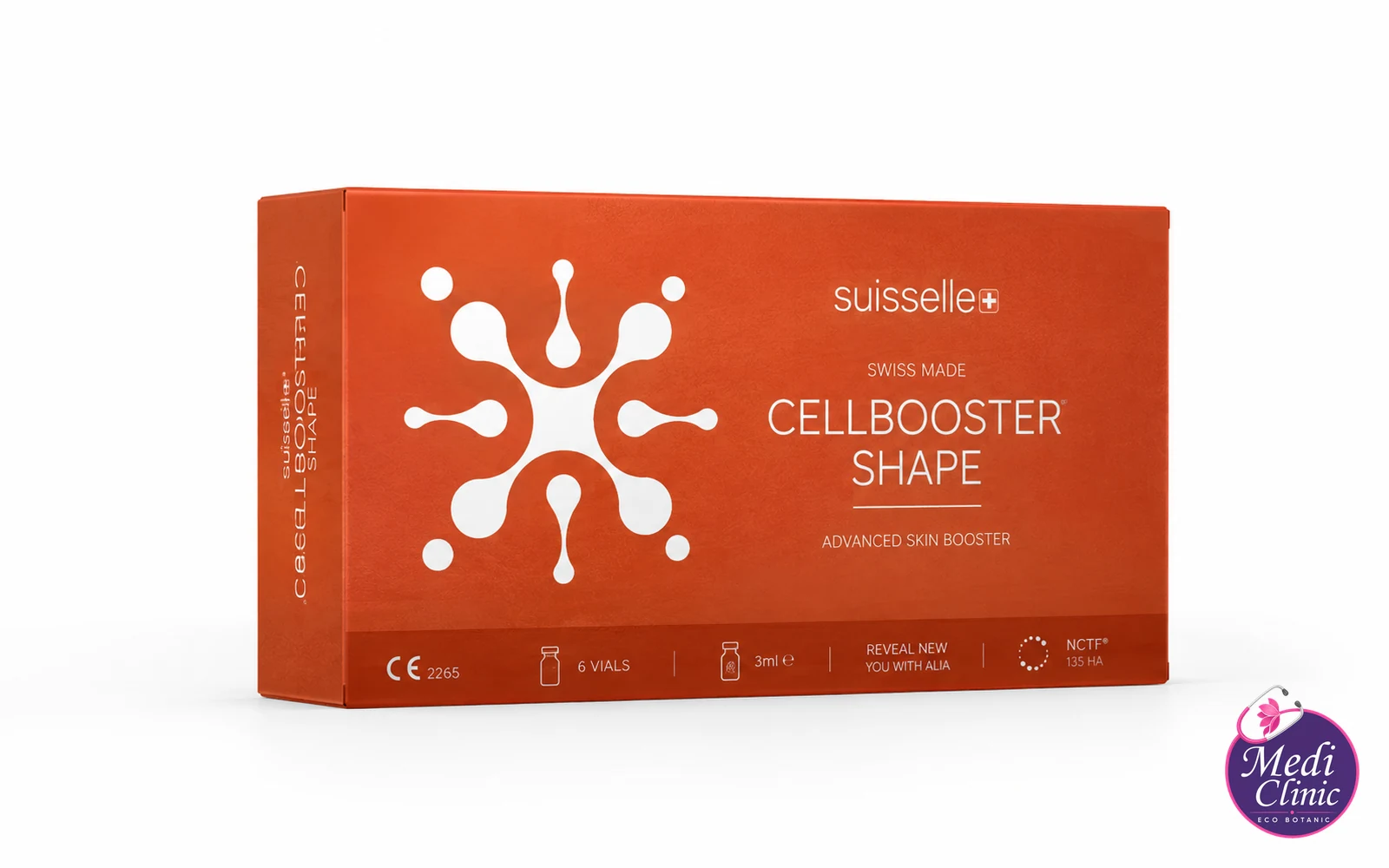 Product presentation for CELLBOOSTER® SHAPE Body Contouring Treatment in Johor Bahru at Medi Clinic Eco Botanic
