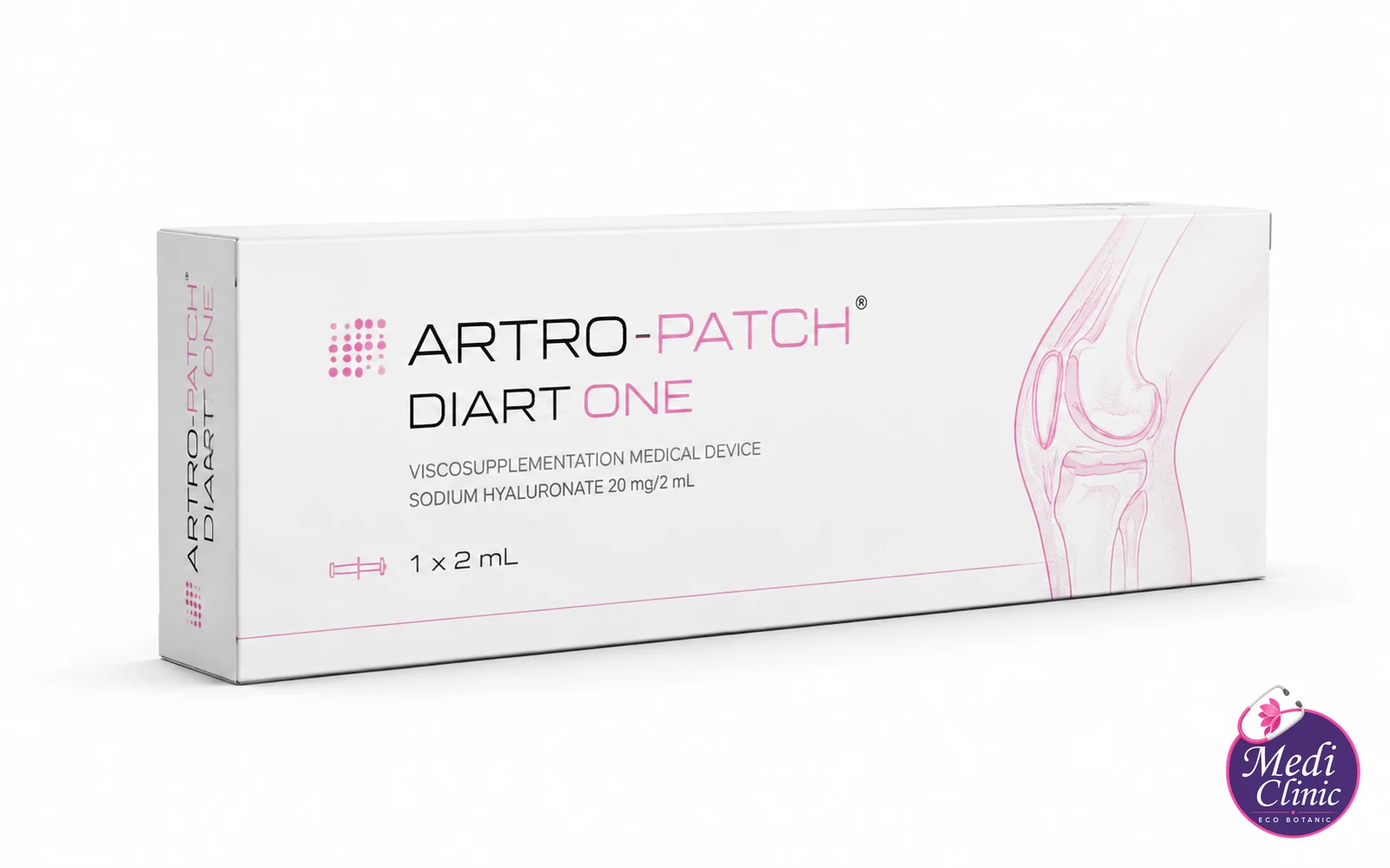 Product presentation for DIART ONE Hyaluronic Acid Knee Injection in JB at Medi Clinic Eco Botanic