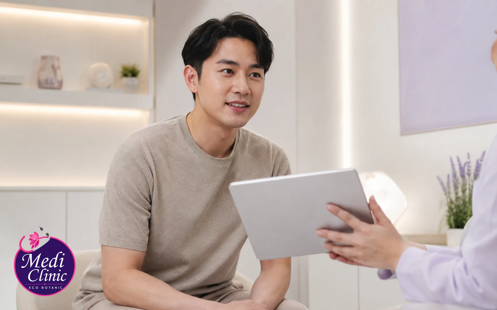 Illustrative assessment-led consultation for exosome treatment questions
