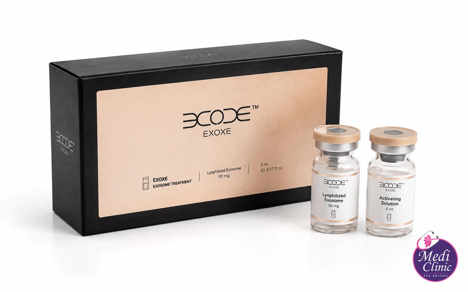 Product presentation for EXOXE Exosome Cellular regeneration Therapy in JB at Medi Clinic Eco Botanic