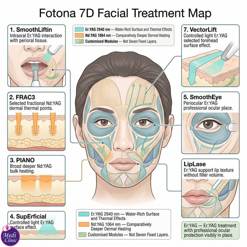 Fotona 7D Laser Treatment in Johor Bahru service-specific educational visual