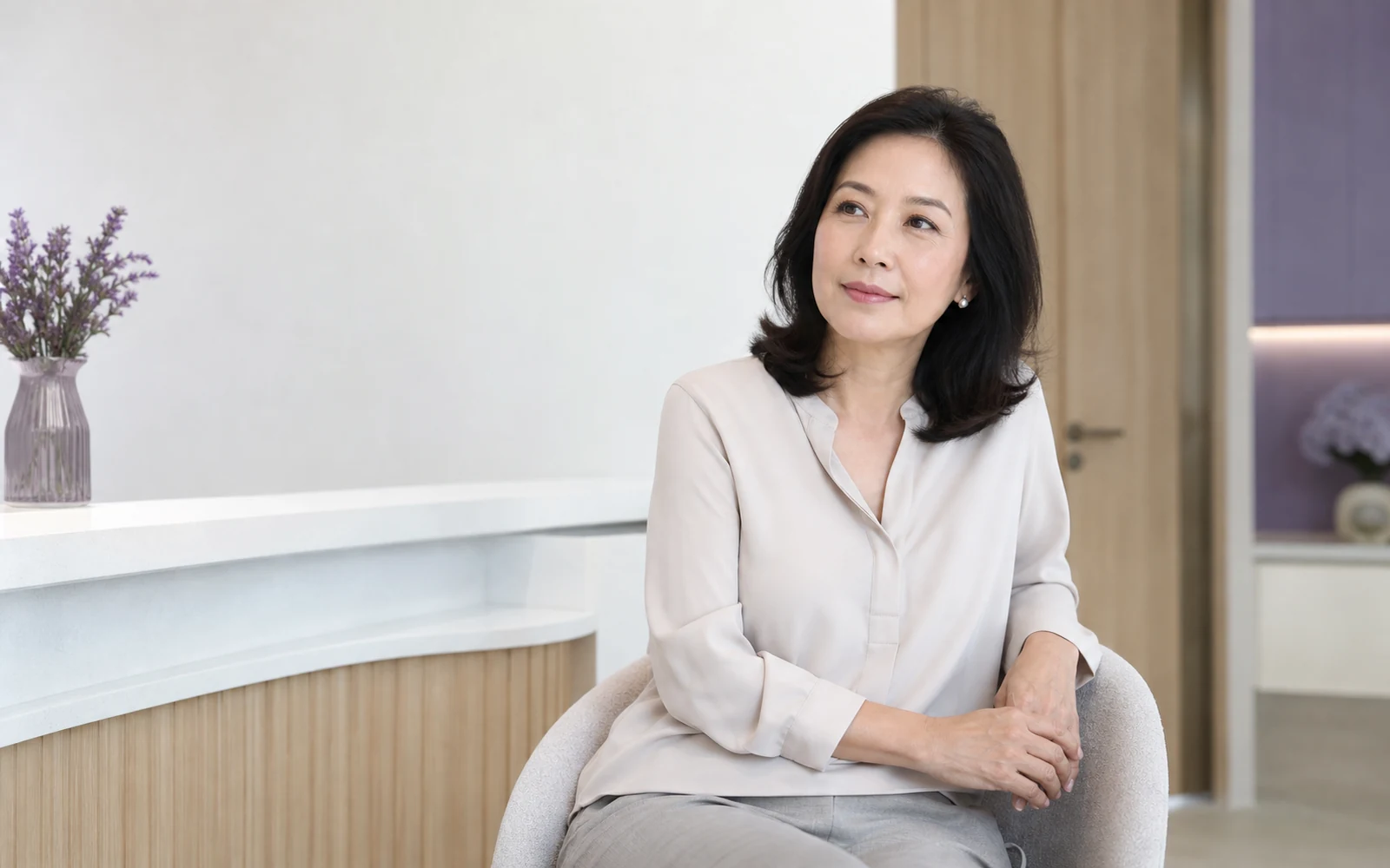 Facial Contour treatment concern visual