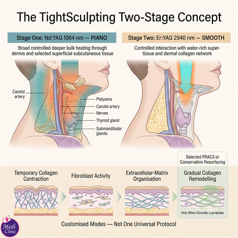Fotona Neck Laser Treatment in Johor Bahru service-specific educational visual