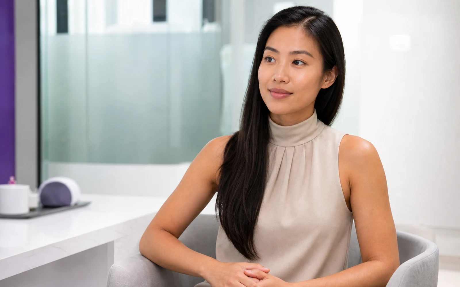 Facial Contour treatment concern visual