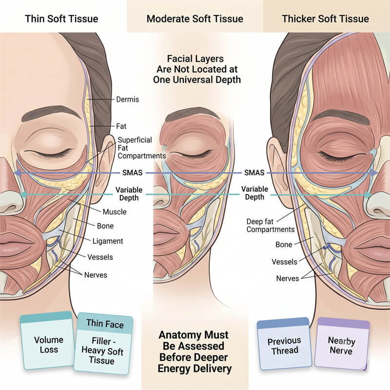HIFU Skin Tightening Treatment in JB service-specific educational visual