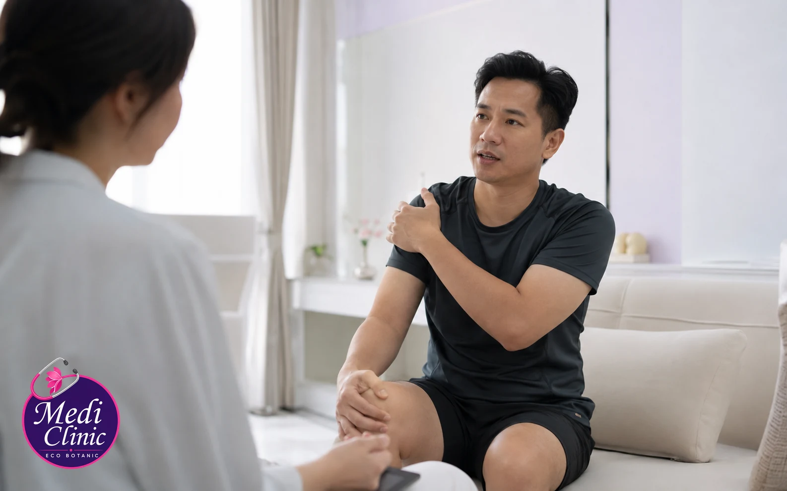 Illustrative mobility consultation for joint treatment questions