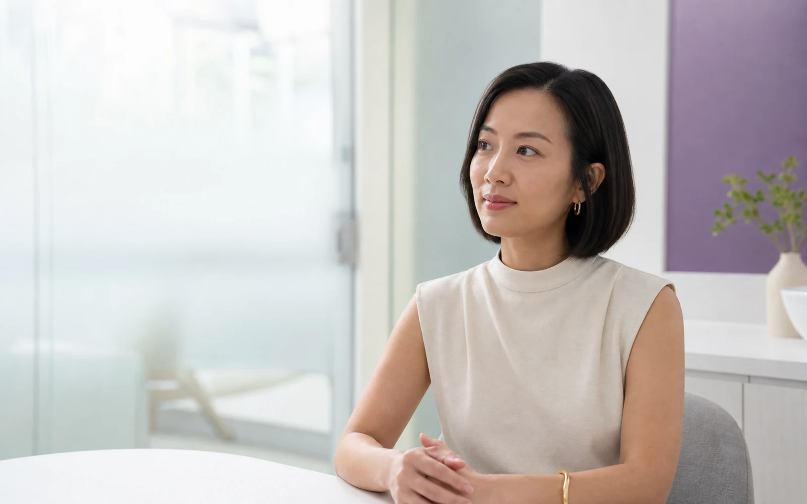 Facial Contour treatment concern visual