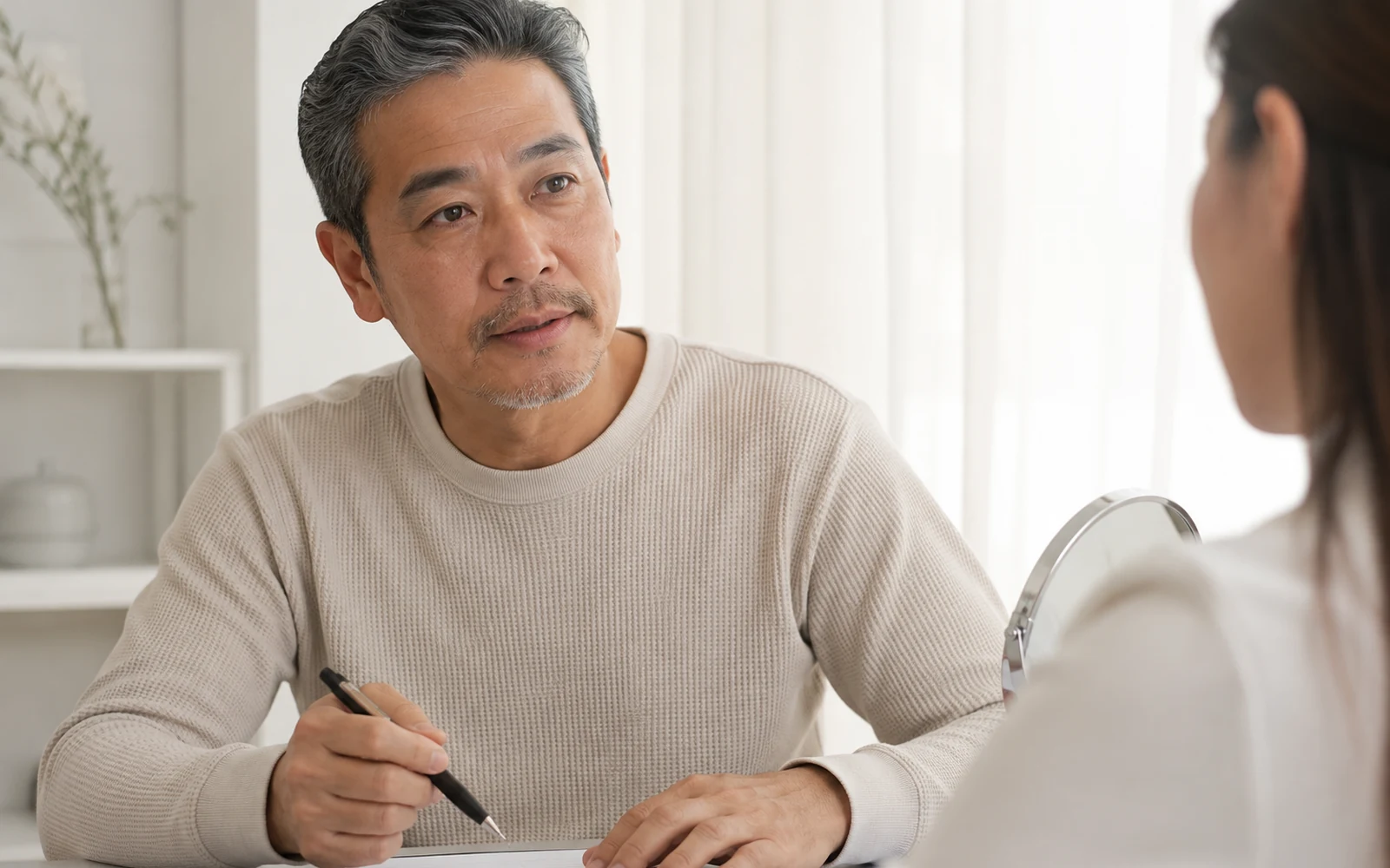 Mesotherapy Treatment in JB service-specific educational visual
