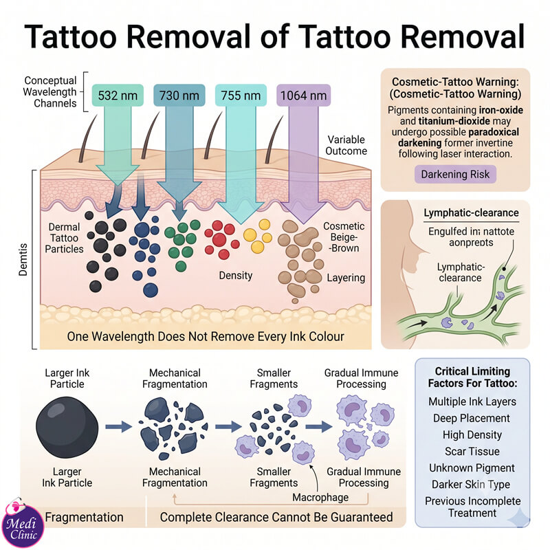 Pico Laser Treatment in JB service-specific educational visual