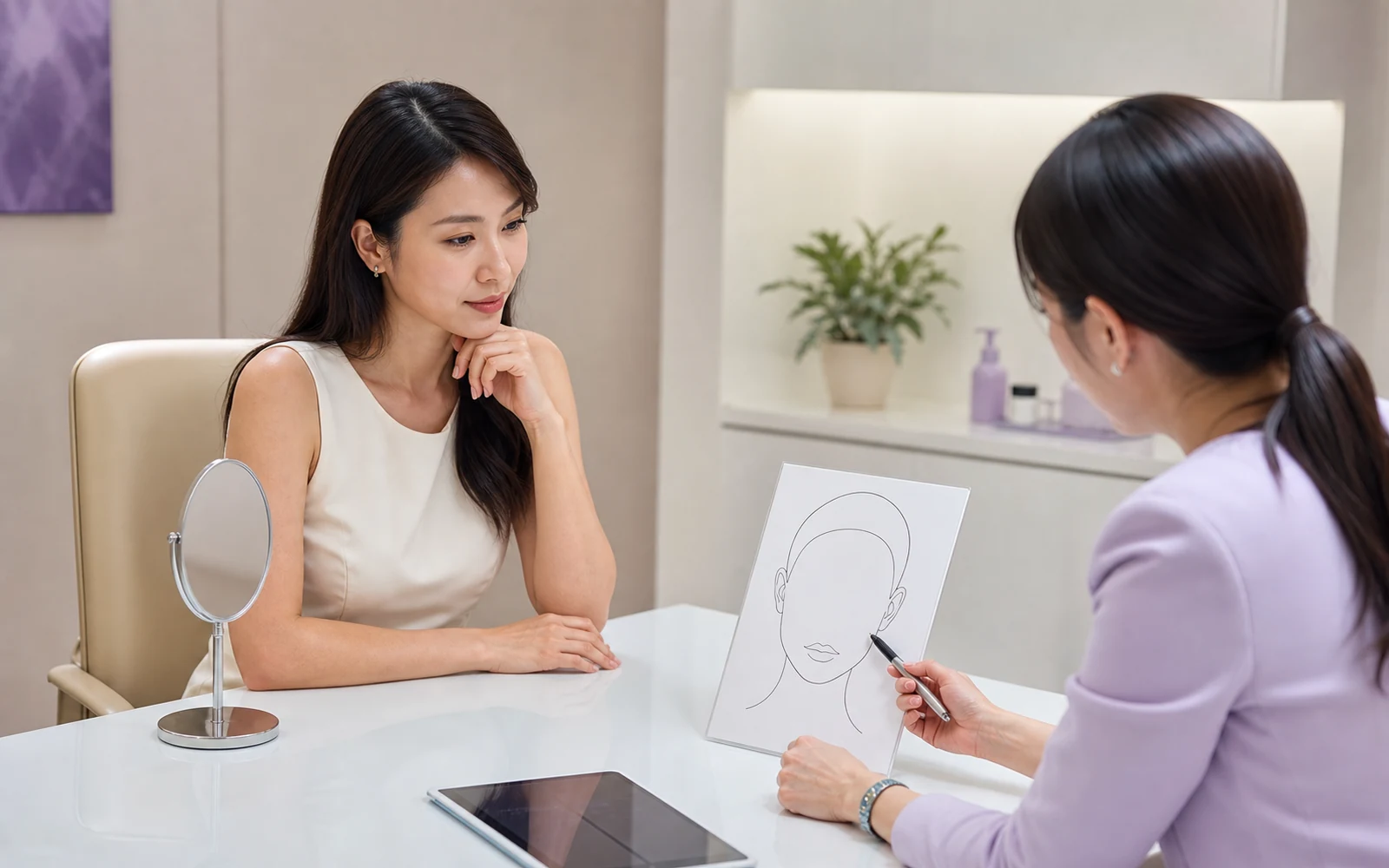 Visual guide for Pico Laser Treatment in JB