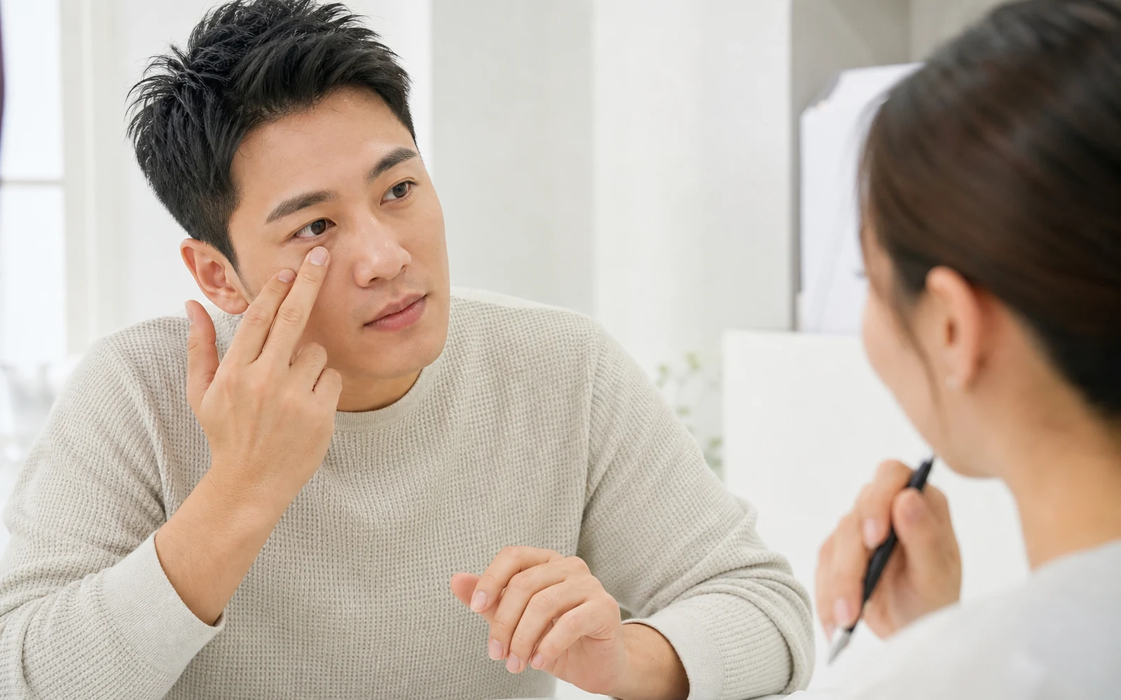 Rejuran Under-Eye Treatment in JB service-specific educational visual