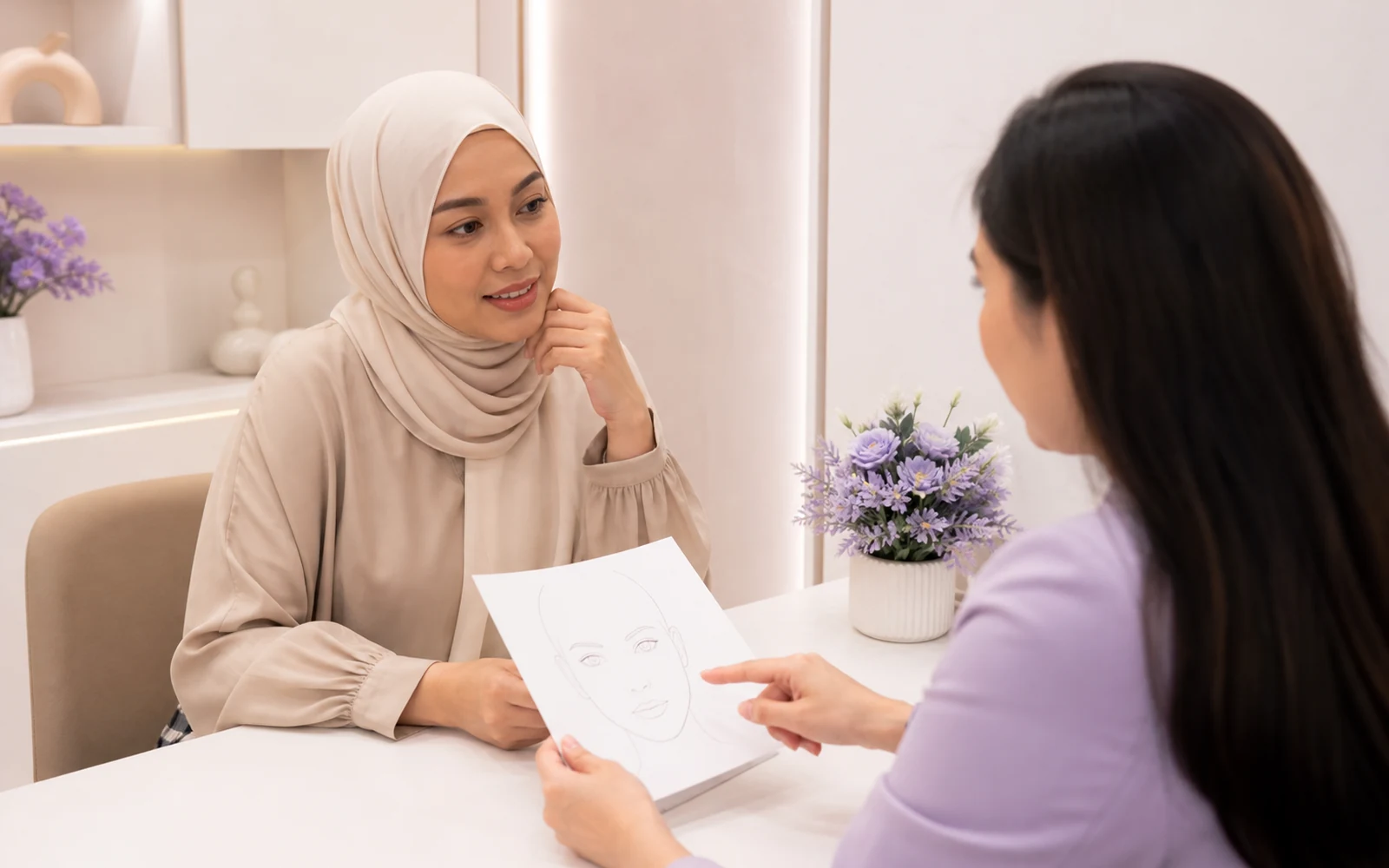 Visual guide for ULTRACEL Q+ HIFU Treatment in Johor Bahru