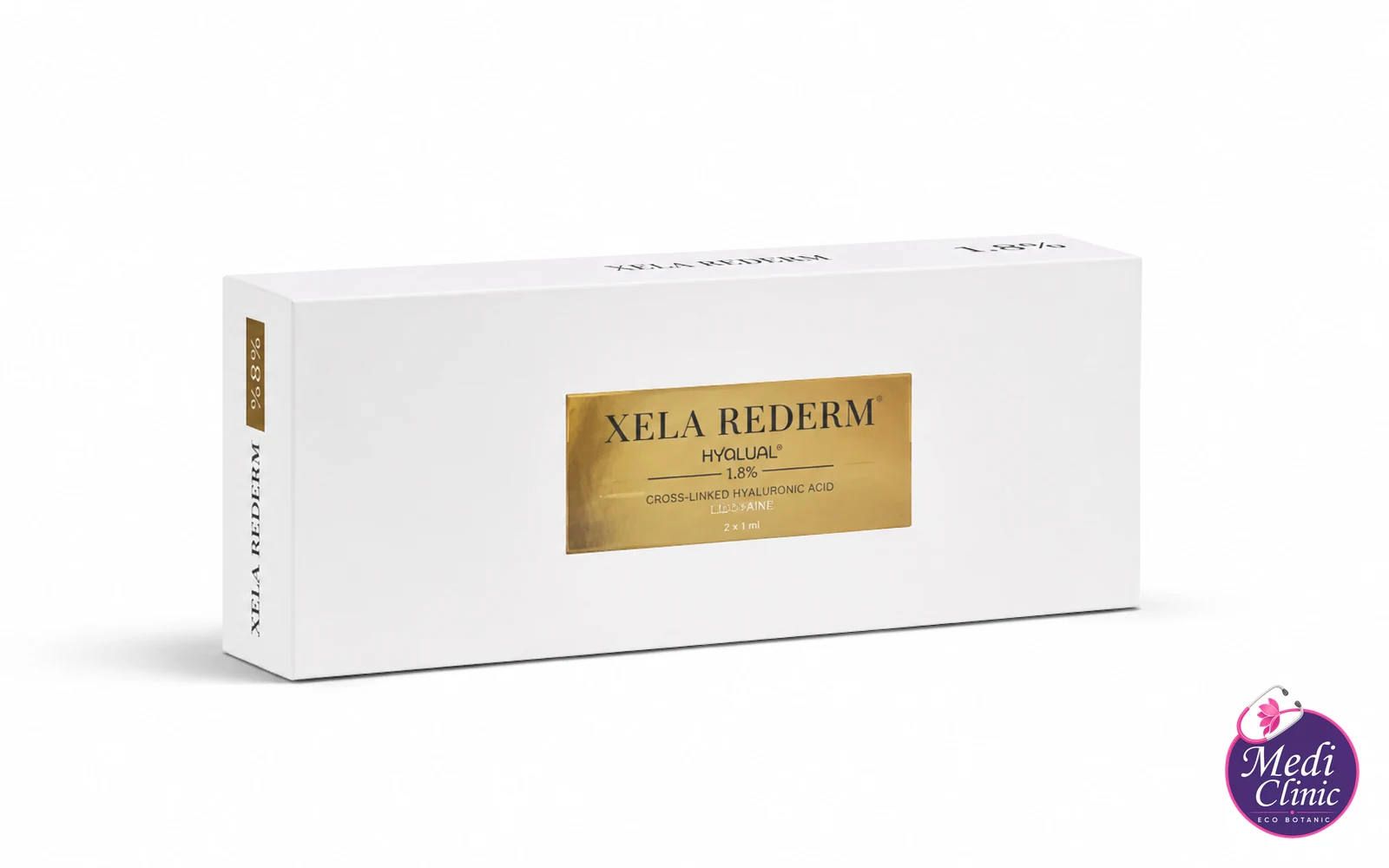 Product presentation for Xela Rederm® 1.8% Skin Booster Treatment in Johor Bahru at Medi Clinic Eco Botanic