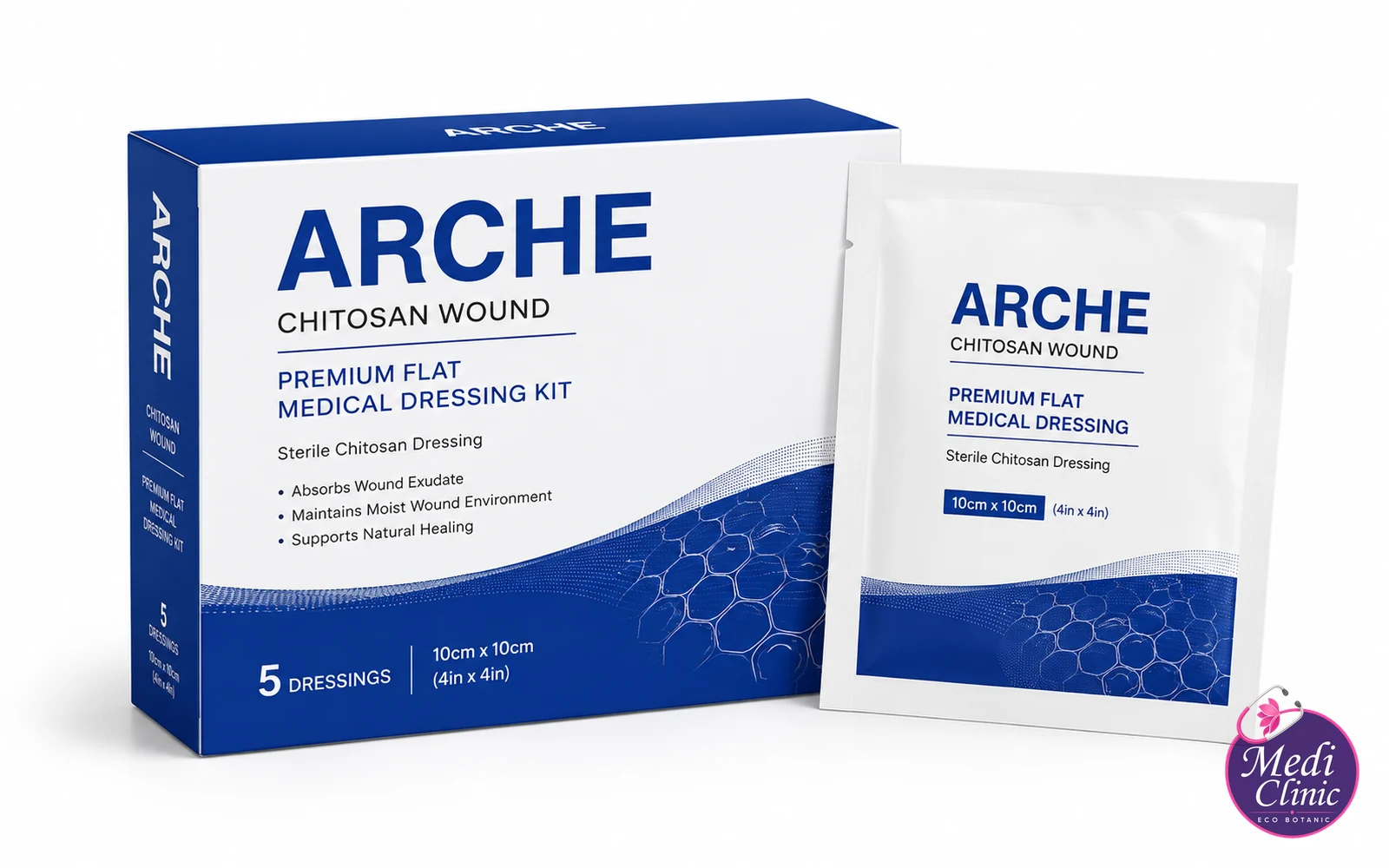 Product presentation for ARCHE Chitosan Wound Care Treatment in Johor Bahru at Medi Clinic Eco Botanic