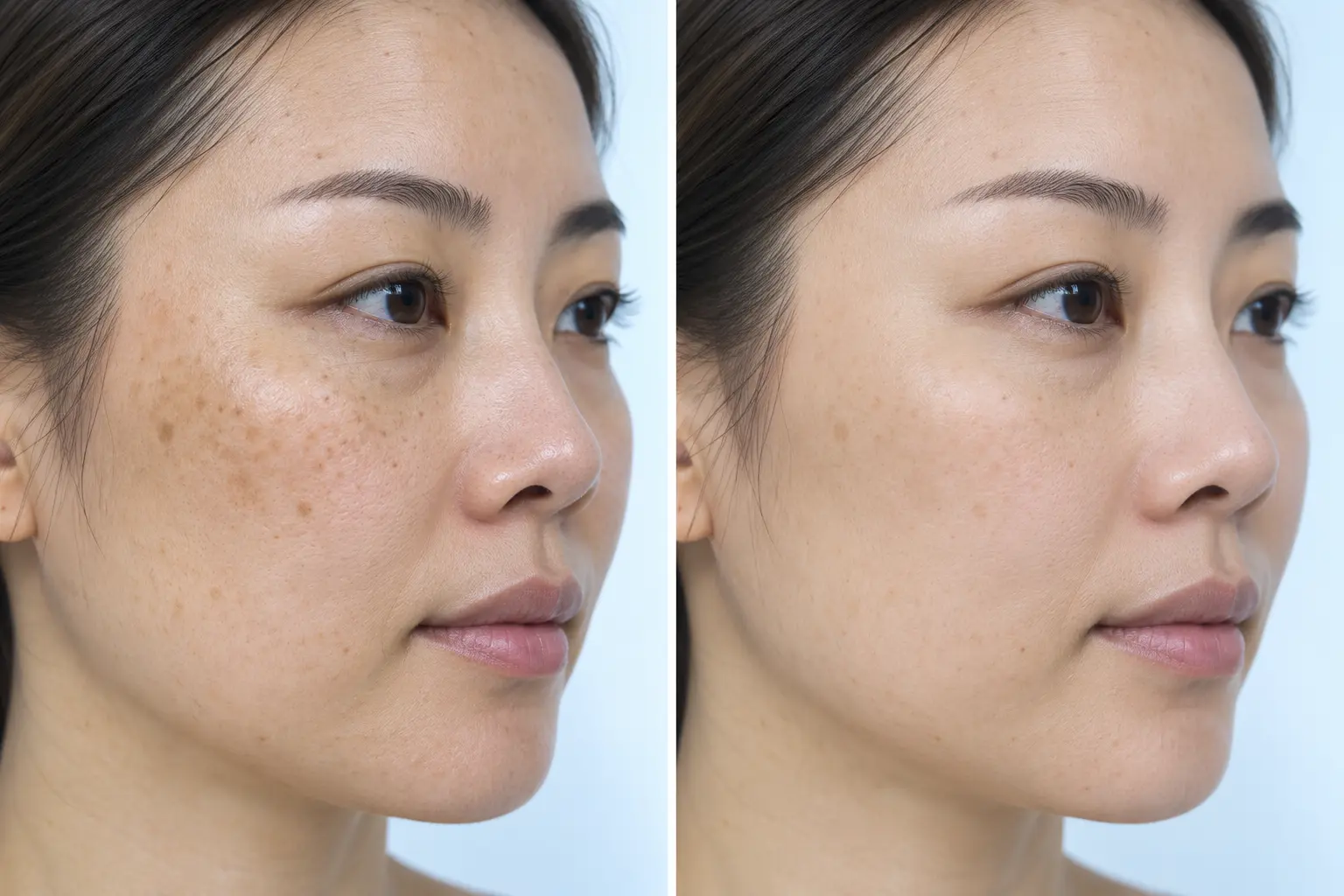 Pigmentation education visual