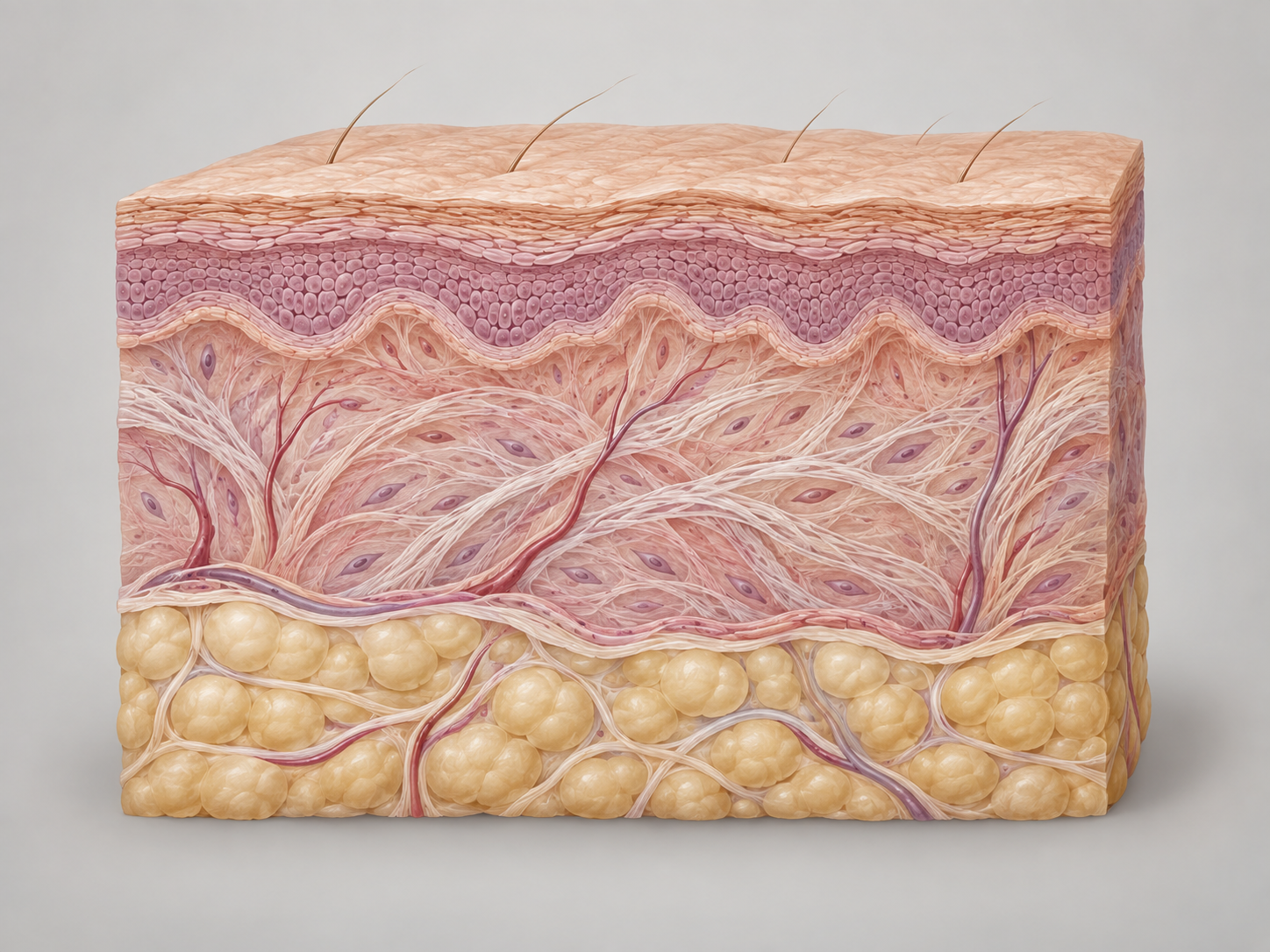 Illustrative body treatment category visual