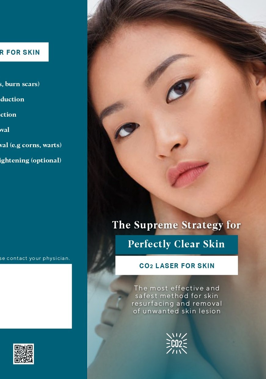 Before and after CO2 laser acne scar removal results at Medi Clinic JB for enhanced skin texture