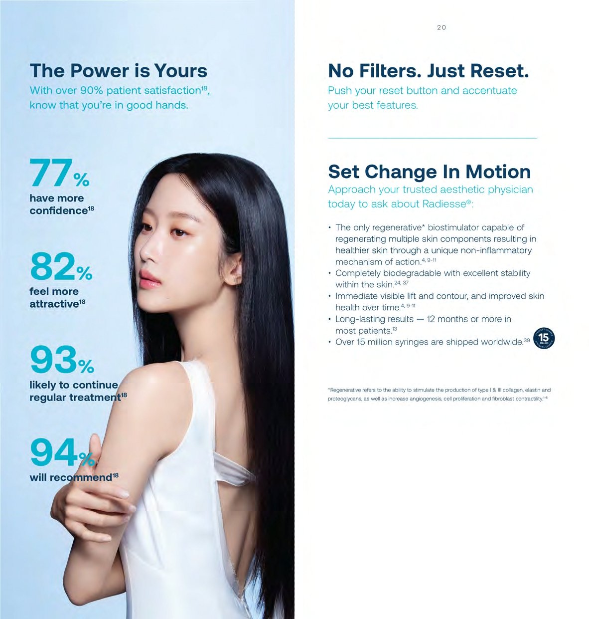 Radiesse for firm, glowing skin with long-lasting lift in Johor Bahru for Singapore visitors