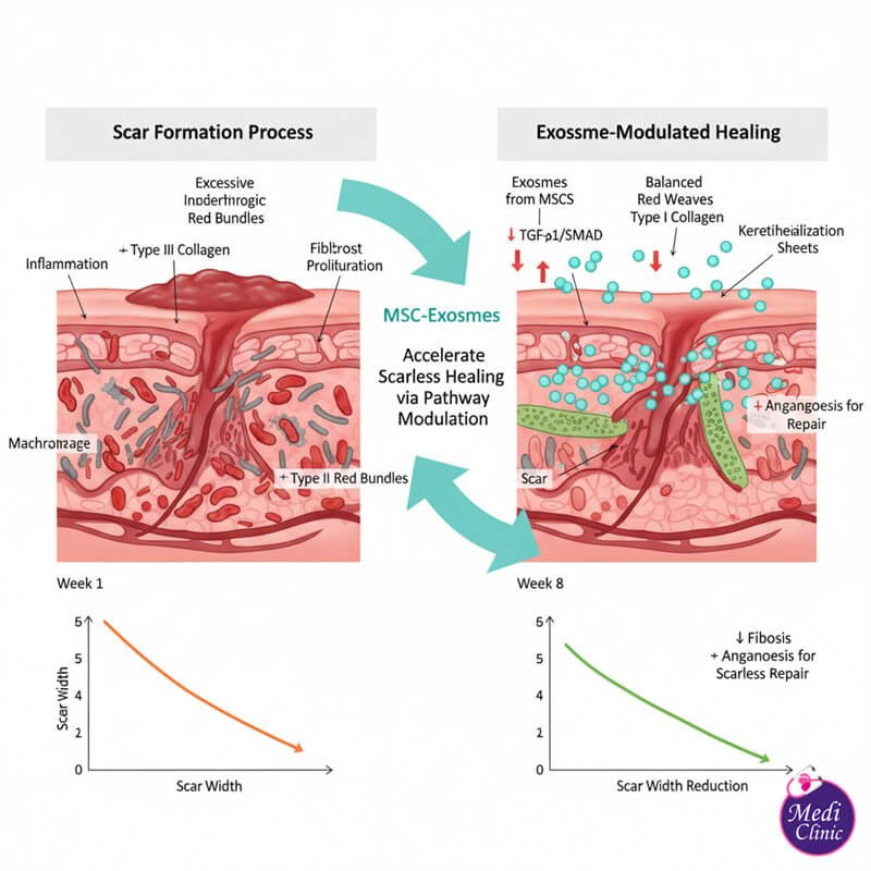 A doctor at Medi Clinic JB conducts a scalp analysis for an exosome hair restoration treatment plan. A doctor at Medi Clinic JB conducts a scalp analysis for an exosome hair restoration treatment plan.
