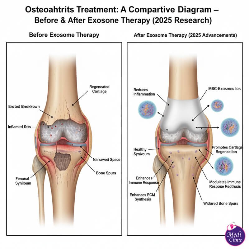 Exosome osteoarthritis knee consultation JB — doctor-guided joint assessment — Medi Clinic Johor Bahru near Singapore