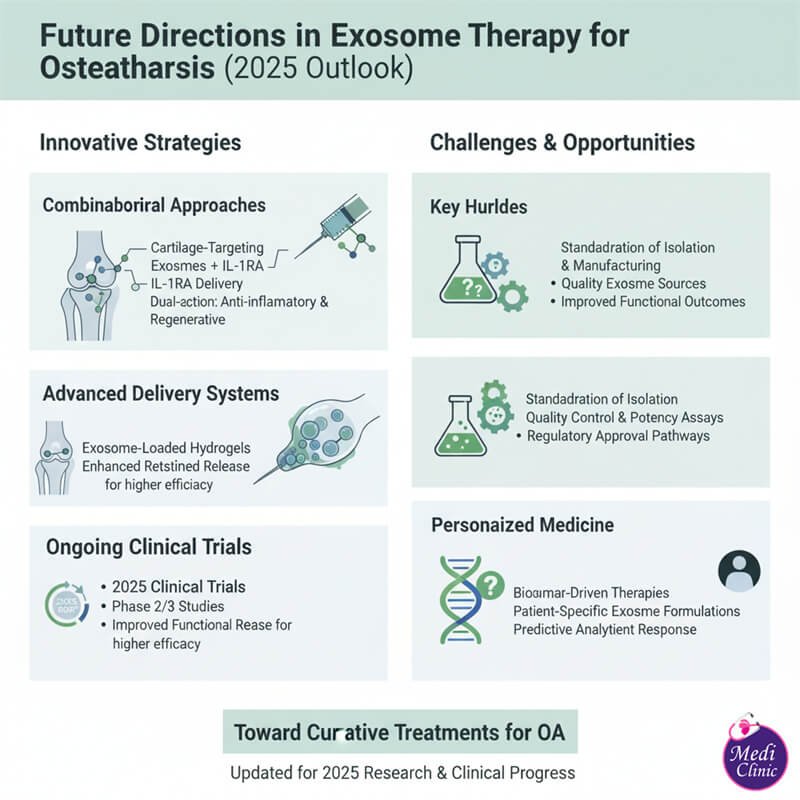 Exosome intra-articular knee injection procedure JB — minimally invasive office-based treatment — Medi Clinic Johor Bahru
