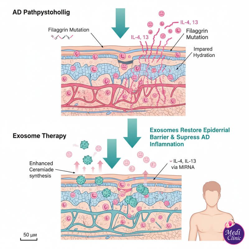 A physician discusses a multi-session exosome treatment plan with a patient at Medi Clinic JB, ensuring clear communication and care. A physician discusses a multi-session exosome treatment plan with a patient at Medi Clinic JB, ensuring clear communication and care.
