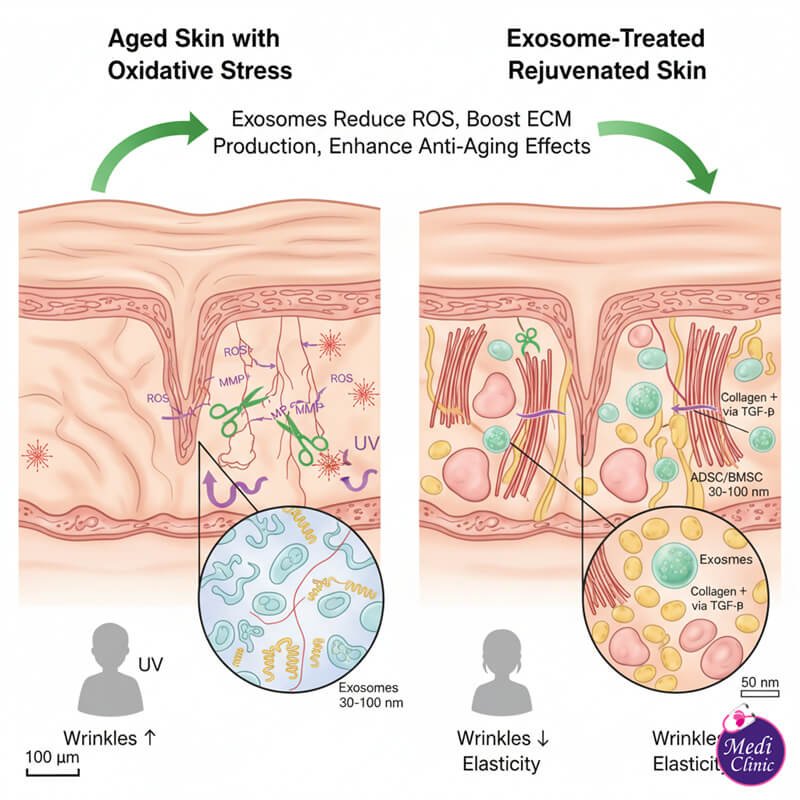 Doctor administering exosome therapy for skin rejuvenation at Medi Clinic in Johor Bahru, a trusted choice for patients from Singapore. Doctor administering exosome therapy for skin rejuvenation at Medi Clinic in Johor Bahru, a trusted choice for patients from Singapore.